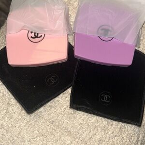 CHANEL Purple Double Mirror🥳🥳❌❌y